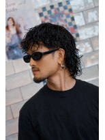 タフ バーバーショップ 大濠店(TOUGH BARBER SHOP)&nbsp;マレットヘア ウルフヘア 襟足パーマ