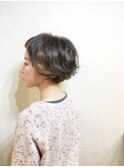 コケティッシュショートマッシュ