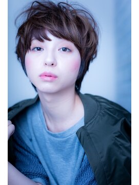 ヘアーアートシフォン 池袋西口店(Hair art chiffon) クラシカルなモードトップノットアレンジは姫カット