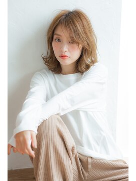 ラエティティア ロコ 刈谷店(Laetitia loco) 透け感肩ラインボブ