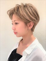 ベレーザ 渋谷(BELEZA)&nbsp;ba2553透明感小顔ダブルバングブランジュワンサイドショートボブ