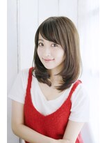 ロア ミオ 仙台駅前(Loa mio)&nbsp;【Loa mio】ゆる内巻きミディアムレイヤー【30代/40代/50代】