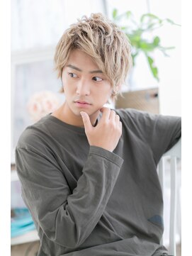 ミック 日暮里店(miq) カラーで差をつける！クールスパイキーショートa