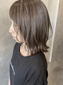 サロンド ココ(Salon de COCO) ワンレンシースルーミディ