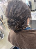 結婚式ヘアアレンジ