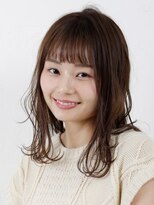 アース 花巻店(HAIR&MAKE EARTH) オン眉ナチュラルミディ