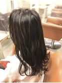 デザインハイライトカラーセミウェットウェーブ/亀戸/錦糸町