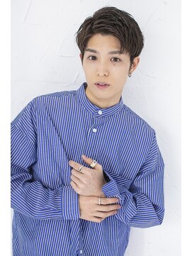 プライズ アイリス 池袋東口店(prize Iris) ソフトツーブロック ショートレイヤー MEN'S HAIR　池袋