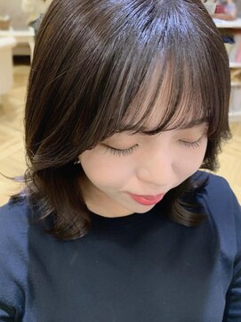 ルアナ ヘア アンド トリートメント(Luana) 韓ヘア☆鉄板シースルーバング　#奥村