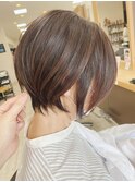 ミセスショート×ひし形シルエット×くびれショート