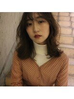 ルアナ 梅田店(Luana)&nbsp;ミディアムレイヤー×まろやかブラウン