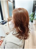 ツヤ髪セミロング