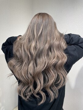 アンク クロス 関内店 【アンククロス関内AOI】グレージュグラデーションエクステ