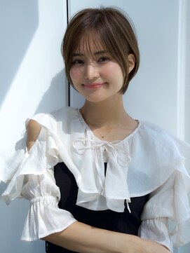 エインアンリー 表参道(AIN.ANLY.) 前髪ありショートボブ20代30代40代【AIN.表参道】川原大地