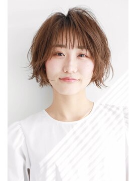 マッシュアンドマッシュアヴェダ ららぽーと福岡店(mash&mash AVEDA) 大人可愛い　30代40代50代　ウェーブボブ　福岡博多　ららぽーと