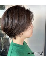 アンルーク ヘア(+1 unluke hair) [+1unluke]2024-SS/short×rough