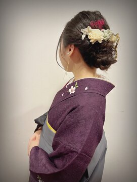 アクティフ(actif) 名古屋駅徒歩3分 actif 着物/和装/着付けヘアセット 早朝受付