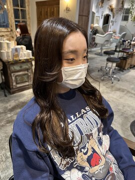 ナルヘアー 越谷(Nalu hair) 髪質改善カラーサイドバング/小顔ヘア/韓国ヘア