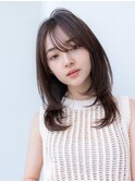 20代30代/大人かわいい/前髪/逆三角/レイヤーカット/小顔/くびれ