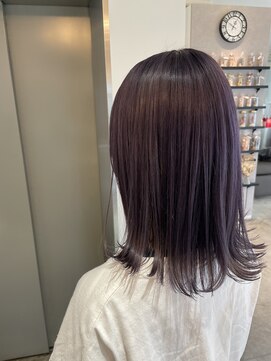 アヴァンスアンス 広島袋町店(AVANCE.ens) ラベンダーカラー×ダブルカラー