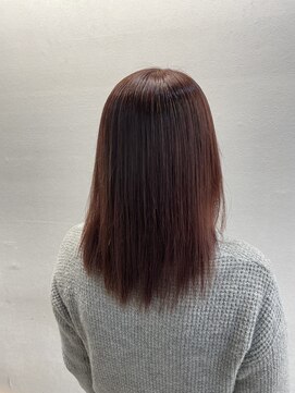 ヘアーラボ ノッシュ 六本松店(Hair Labo Nosh) イノアカラー×ナチュラルレッド