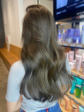 アイティーバイアルバム 松戸店(IT by ALBUM) オリーブロング_レイヤーロング前髪パーマ_ba466771