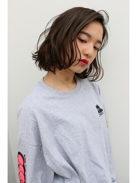 ドロップ(drop) 大人のニュアンスパーマ(表参道の美容室drop）