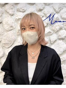 ルア モアナ バイ ヘッドライト 小田原2号店(Lua Moana by HEADLIGHT) #イメチェン#成人式カラー#ミルクティー