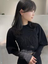 フー(hu)&nbsp;地毛風グレージュカラー×アッシュブラック