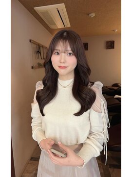 アルバ ヘアリゾート(ALBA) 【ALBA丹野】ヨシンモリ.シースルーバング