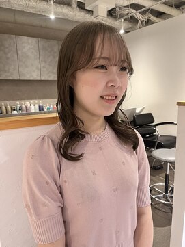 カフ(CAF) CAF FUKO ハイトーングレージュ/20代/大阪/心斎橋