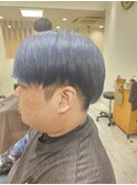 ブルーベース系×ブルーメッシュ
