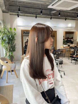 アドア 横浜(ADORE) 【ADORE横浜】明るめベージュ×ストレート