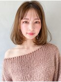 こなれヘアシースルーバング艶感イメチェンカールモテ髪美髪