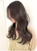 前髪　こなれミディ　イメチェン　ウェーブパーマ　韓国マッシュ