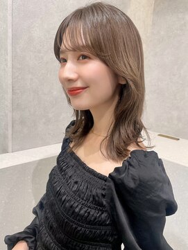 エジョン 八幡山店(Aejon) イメチェン/似合わせカット/フルバング/レッドブラウン/八幡山