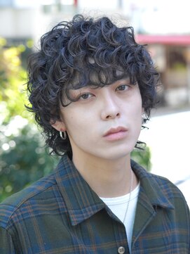 フィフス 神南(fifth) 渋谷メンズプードルパーママッシュウルフカットスパイラルパーマ