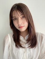 ケーツー エソラ池袋店(K-two)&nbsp;レイヤースタイル*レイヤーカット*前髪カット*シースルーバング