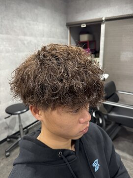 ミオ(Mio) 滋賀/南草津/メンズ美容室/波巻きツイストスパイラルパーマ