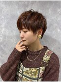 大人可愛いマッシュショート/ショートカット