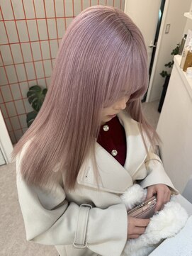 ペレ 渋谷(PELE) 着物/フェミニンロング/似合わせカット/ウェーブミディアム/渋谷