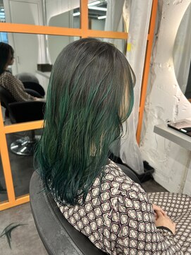 エイト 立川店(EIGHT) グリーングラデーションカラー