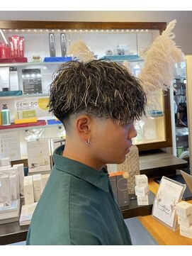 メンズジョイ マツエ(men's joy MATSUE) ツイスパメッシュ<松江><理容室><メンズ美容室＞