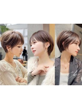 ライフスタイルに合わせた、あなただけの似合わせStyleを実現◇〈ショートヘア/ショートボブ/表参道/原宿〉