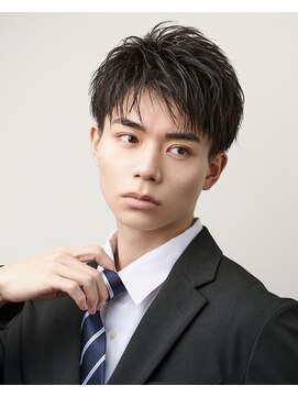 オーシャントーキョーオーバー 渋谷(OCEAN TOKYO OVER) メンズ波巻きツイスパニュアンススパイラルスパイキーショート