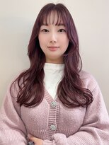 イーストハムヘッドショップ(EAST HAM head shop) ゆる巻きレイヤー/セミロング/ピンクブラウン