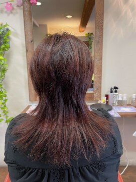 美容室サーティ ウルフ系スタイル