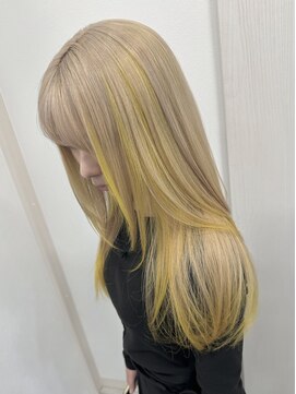 ラッツ(RATS) ホワイトベージュ×イエロー