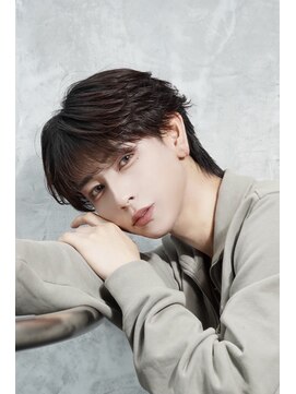 スキル ミナム 表参道(SKILL MiNam) シースルーマッシュ×ブラウンカラー