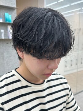 フィフス 栄(fifth) 緩く無造作に◎マッシュ×フェザーパーマ